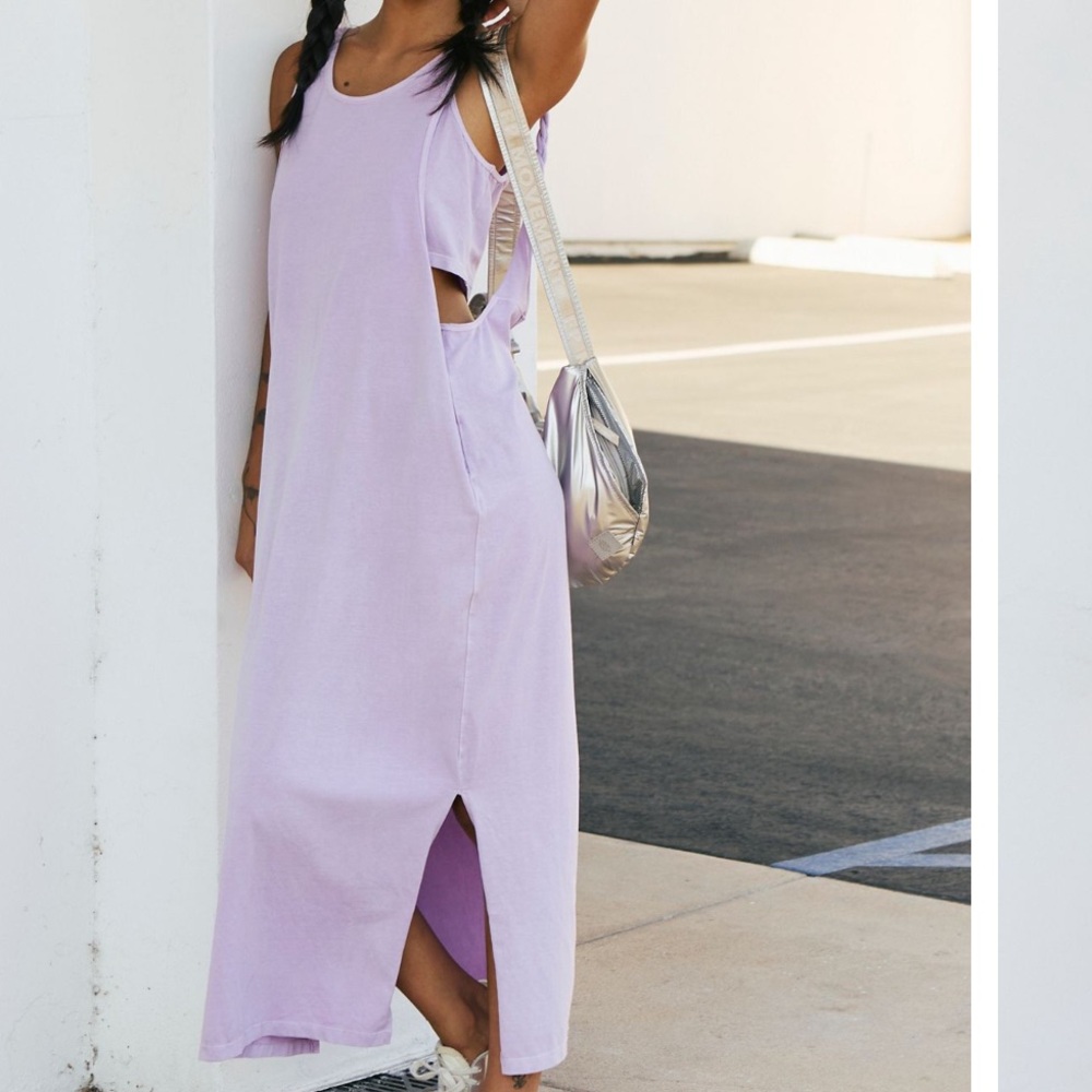 Free People Lavender Maxi Dress